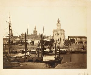 Catedral, Torre del Oro e Rio Guadalquivir, Sevilha