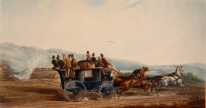 The Road Versus Rail, gravado por J. Harris, de 