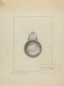 Porringer de Estanho