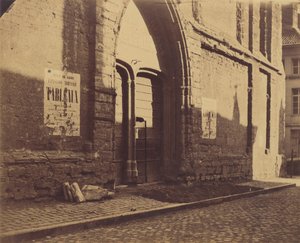 [Porta de Predikheevenkerk, Gent, Bélgica], c. 1858. de Charles D