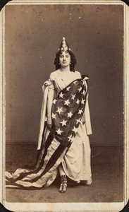 Isabelle "Belle" Freeman, c. 1860 (fotografia) de Charles D. Fredricks