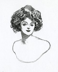 Uma garota Gibson, c.1902 de Charles Dana Gibson