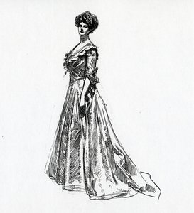Uma garota Gibson, c.1902 de Charles Dana Gibson