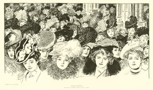 Manhã de Páscoa, do ponto de vista das pessoas suscetíveis de Charles Dana Gibson