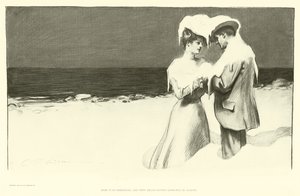 Aqui é Natal e eles começaram a se despedir em agosto de Charles Dana Gibson
