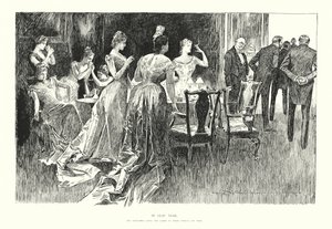 Em ano bissexto (litografia) de Charles Dana Gibson