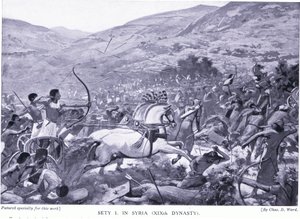 Sety I na Síria (XIX dinastia), c.1920