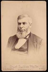 Retrato de Morrison Remick Mott Waite 1816-1888, antes de 1888 de Charles De Forest Fredricks