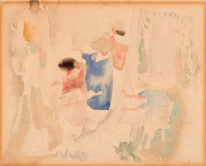 Esboço de Artistas de Charles Demuth