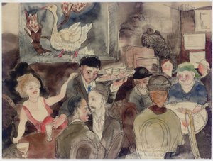 Em &39;The Golden Swan&39;, às vezes chamado de &39;Hell Hole&39; de Charles Demuth