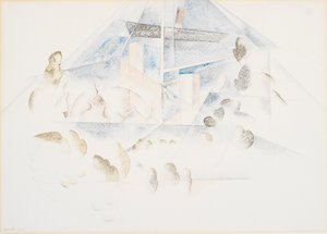 Bermudas, mastros e folhagens de Charles Demuth