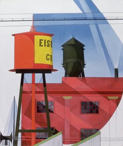 Abstração de edifícios, Lancaster, 1931