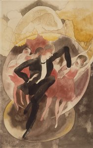 Em Vaudeville (dançarino com coro) de Charles Demuth