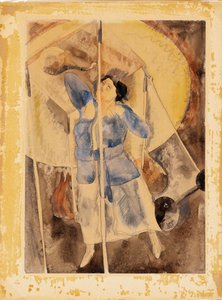 Saco de boxe feminino de Charles Demuth