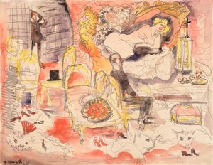 Zolas Nana, 1910 de Charles Demuth