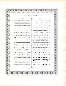 Vinhetas decorativas e motivos ornamentais (impressão)
