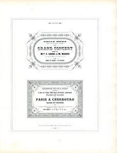 Modelos para material impresso para eventos e caminhos-de-ferro (impressão) de Charles Derriey