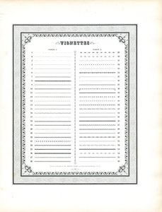 Folha de Catálogo de Espécimes de Vinhetas 1 (imprimir) de Charles Derriey