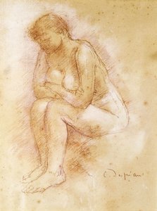 Nua sentada; Nue Assise