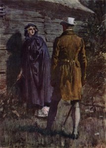 Ilustração para The Amateur Gentleman de Jeffery Farnol (cor litho)