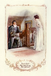 Bom Deus! Como você subiu essa escada 1907 (ilustração) de Charles Edmund Brock