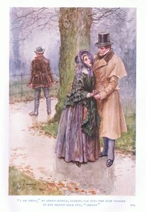Eu estou indo, ele disse devagar, olhando para longe na profunda maravilha de seus brilhantes olhos escuros, no exterior. de Charles Edmund Brock