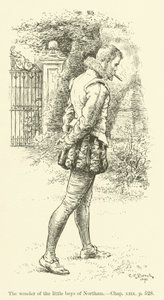 Ilustração para Westward Ho! de Charles Kingsley (gravura) de Charles Edmund Brock