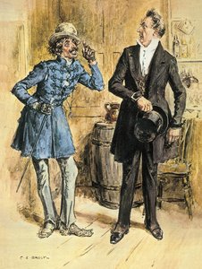 A hipocrisia do Sr. Pecksniff de Charles Edmund Brock