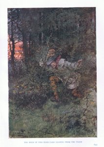 O fazedor da ação veio pulando da madeira de Charles Edmund Brock