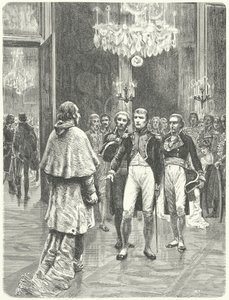 Napoleão recebe o Cardeal Ercole Consalvi no Palácio Tuileries, Paris