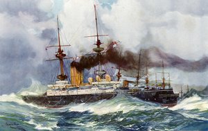 O Marte no Esquadrão Canal, 1901