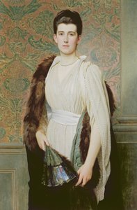 Retrato de uma mulher de Charles Edward Perugini
