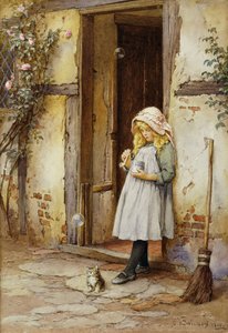 Bubbles for Kitty de Charles Edward Wilson