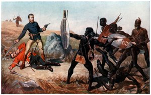 Incidente na Batalha de Isandlwana, Guerra Anglo-Zulu, 22 de janeiro de 1879