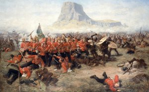 A Batalha de Isandlwana, 22 de janeiro de 1879, c.1885