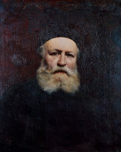 Retrato do compositor francês Charles Gounod (Paris de Charles Emile Auguste Carolus Duran