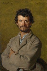 O jardineiro do artista, 1893 de Charles Emile Auguste Carolus Duran