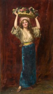 A florista de Charles Emile Auguste Carolus Duran