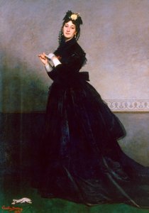A mulher com a luva, 1869