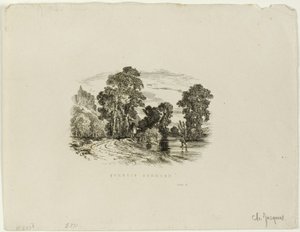 Um castelo de Charles Emile Jacque