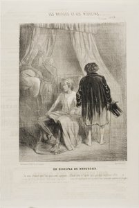 Um seguidor de Broussais (ilustração 7) de Charles Emile Jacque