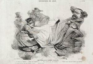 Uma jovem intensamente contestada de Charles Emile Jacque