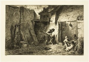 Pátio de Charles Emile Jacque