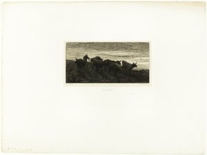 Tarde de Charles Emile Jacque
