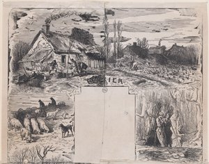 Floresta. de Charles Emile Jacque