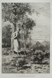 Guardião dos Perus de Charles Emile Jacque