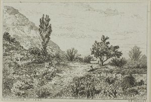 Paisagem de Charles Emile Jacque