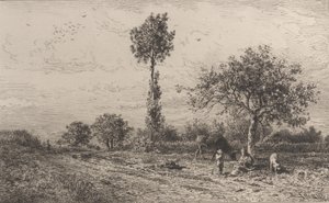 Paisagem, 1864. de Charles Emile Jacque