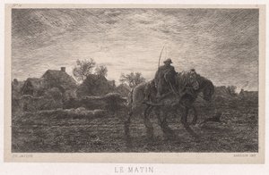 Manhã de Charles Emile Jacque