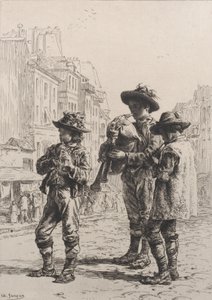 Pifferaris, 1864. de Charles Emile Jacque
